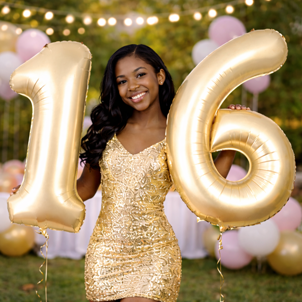 CHIFFRES MAXI  CHAMPAGNE