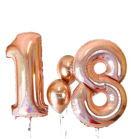 Chiffre maxi rose gold.