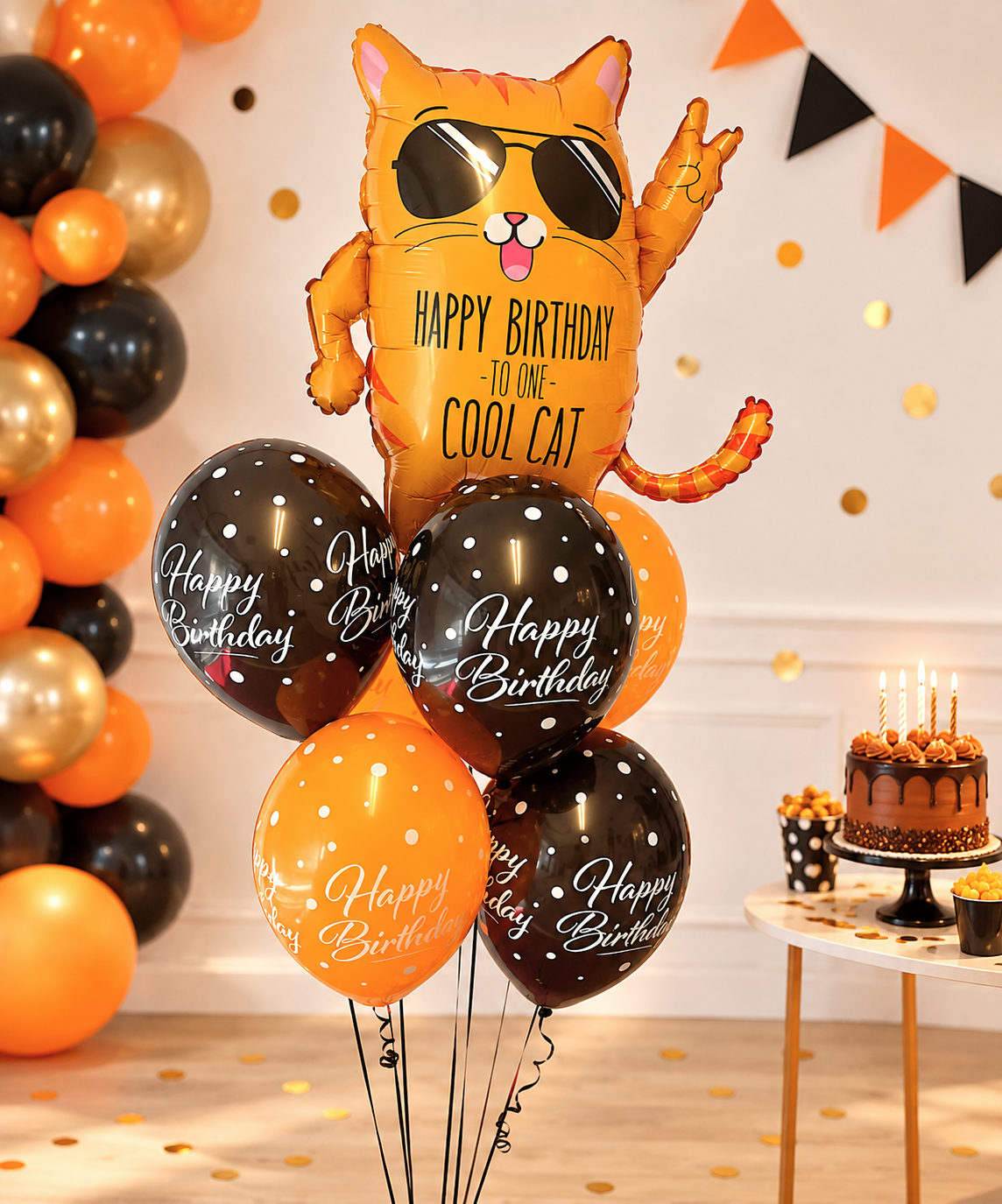The cool cat birthday