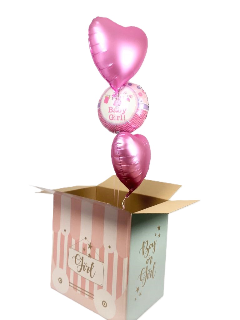 The box gender reveal girl.