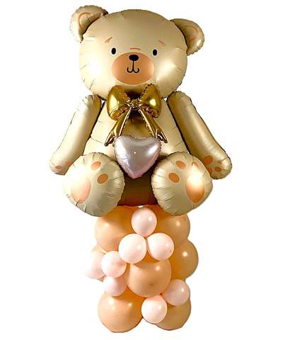 De zachte teddybeer meisje