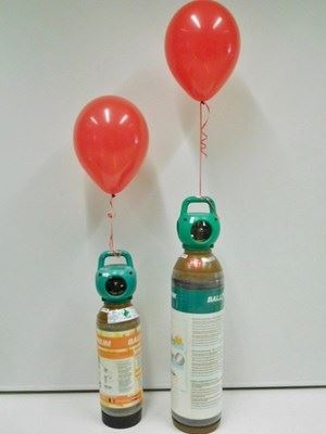 Helium en toebehoren
