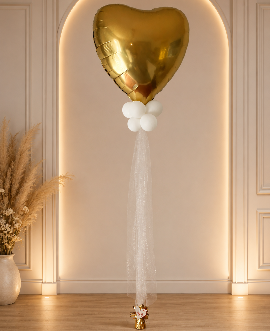 Le coeur gold.
