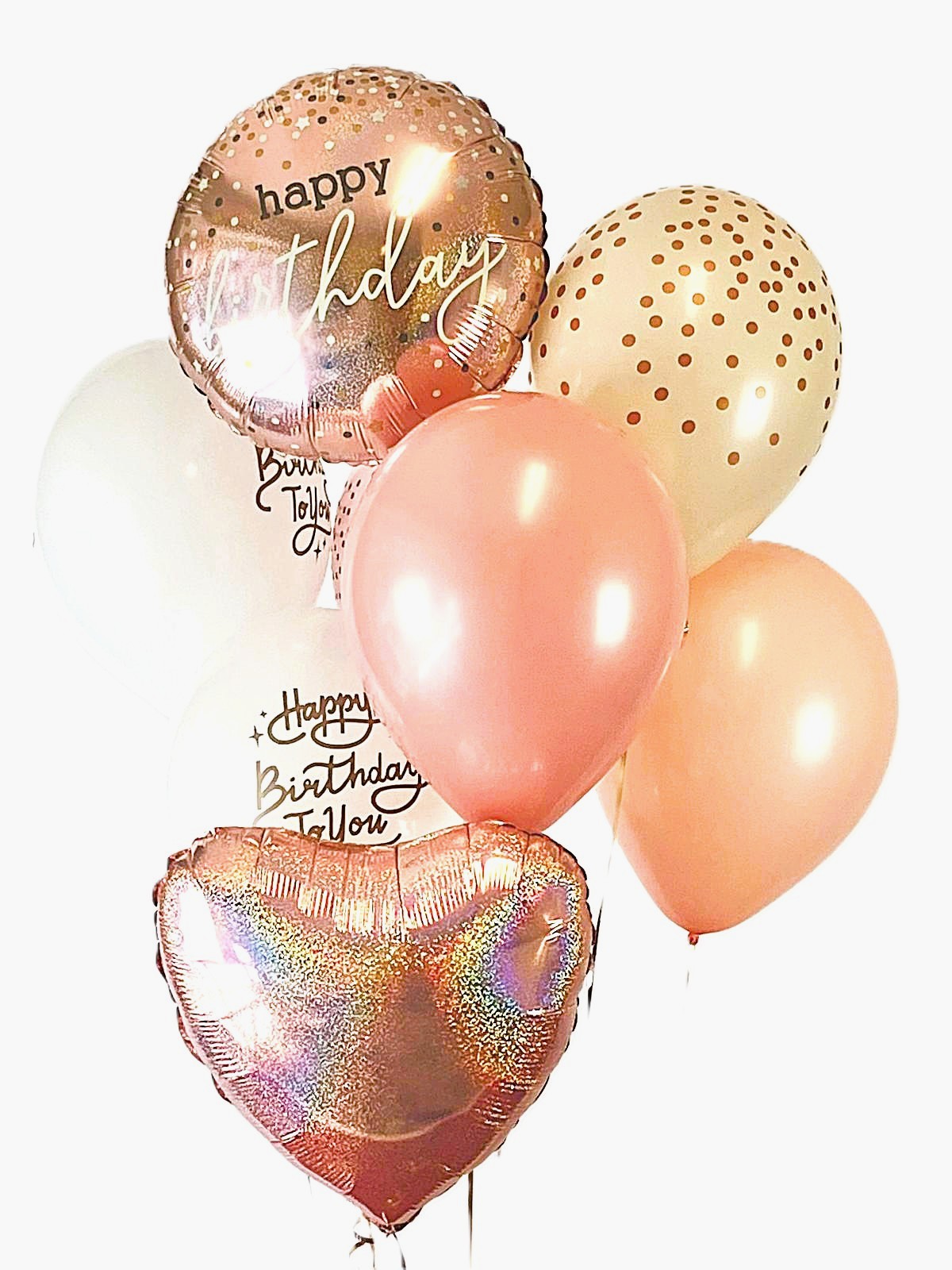 het hb rosegoud boeket