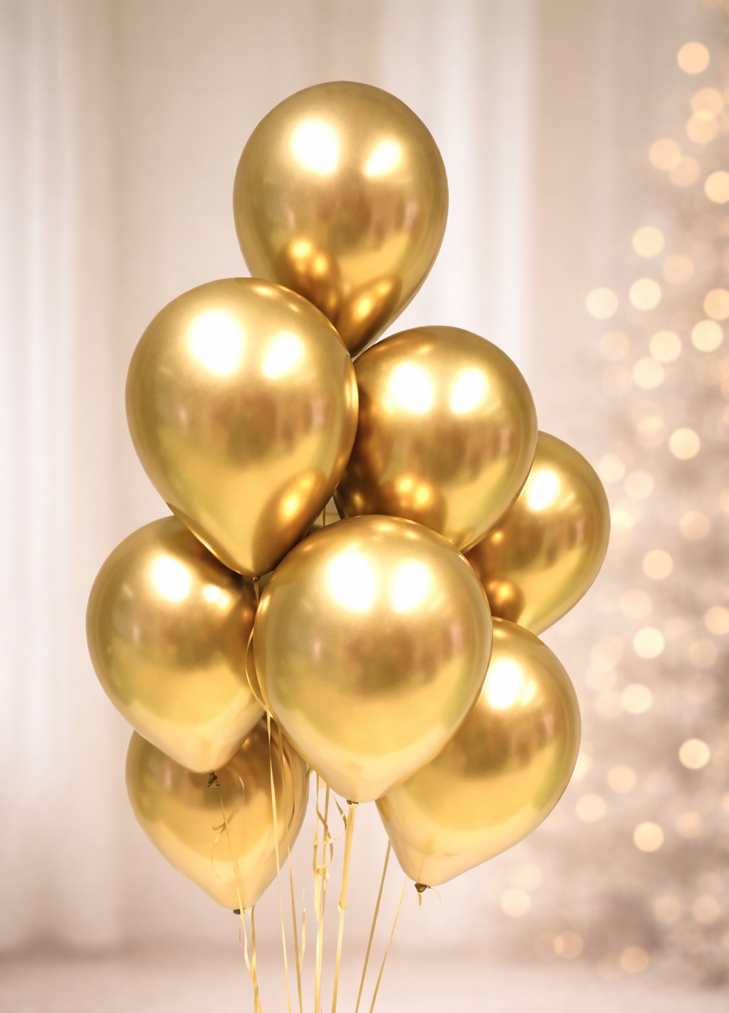 Het tros chrome goud