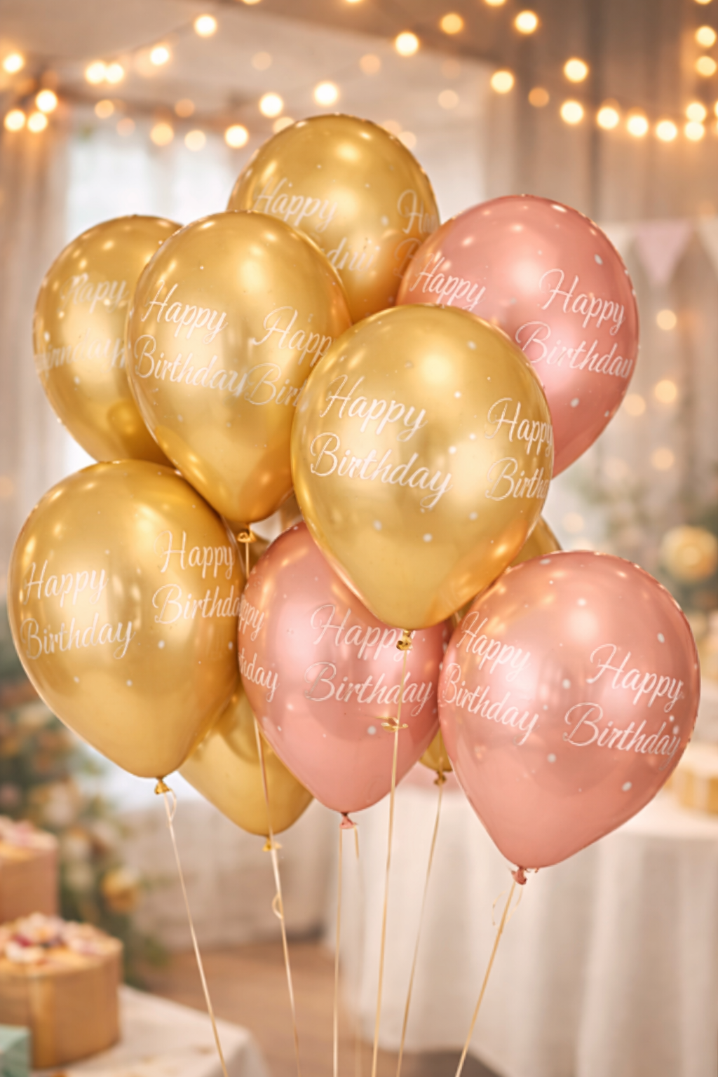 Le bouquet  birthday chrome.