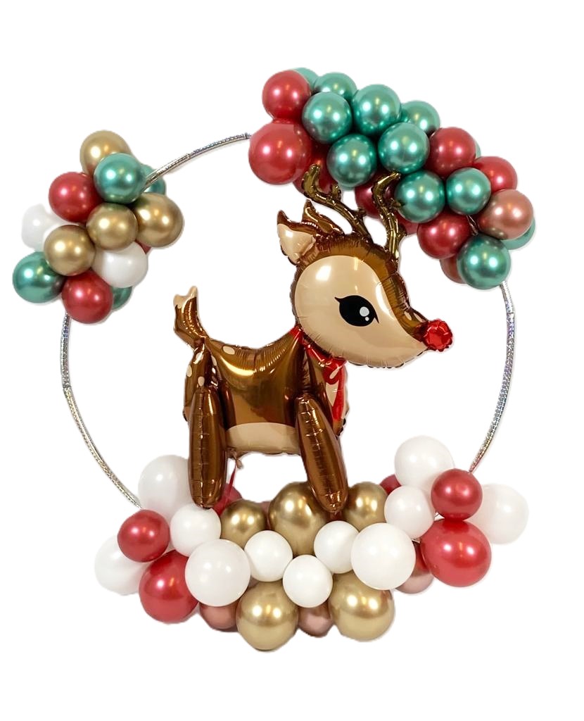 Kerstfeest  ballonen.