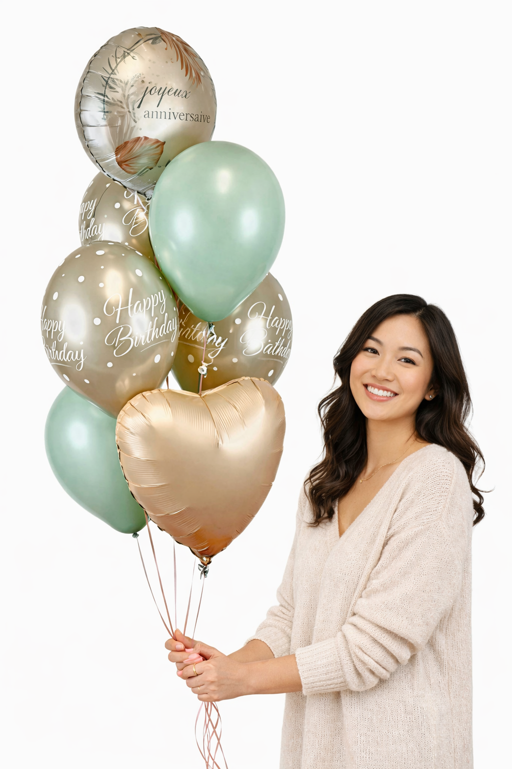 The  trendy birthday bouquet.