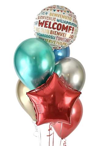 The welcome home bouquet.